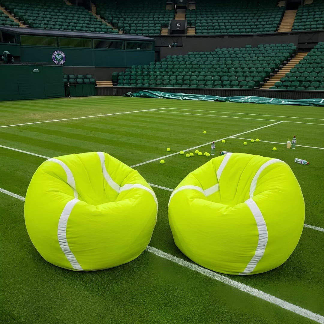 Tennis ball bean bag
